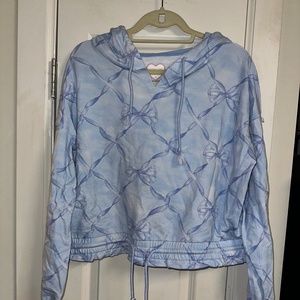 LoveShackFancy x Beach Riot Blue Hoodie